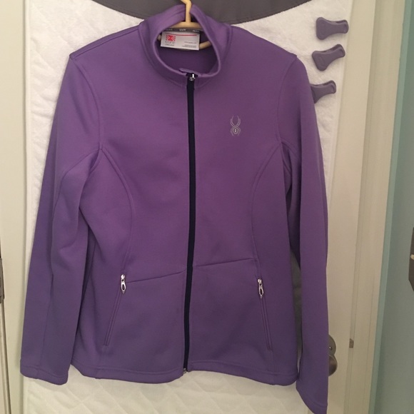 Spyder zip up- lavender