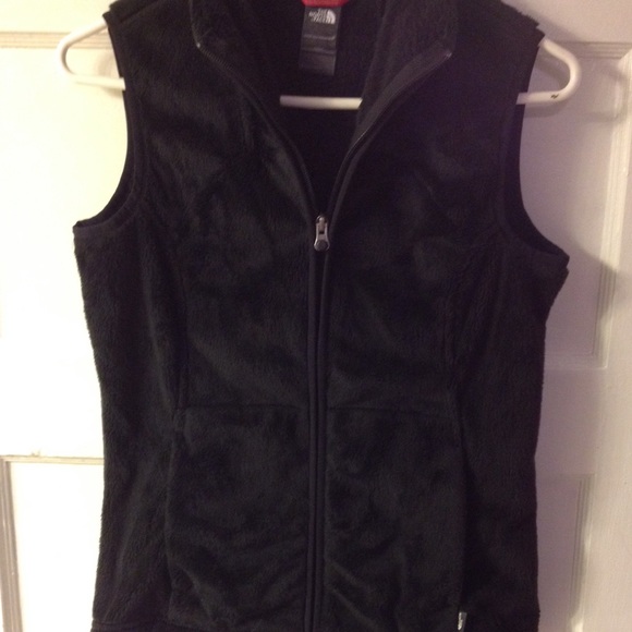 Northface vest! FUZZY