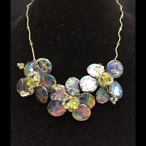 Handcrafted ceramic necklace