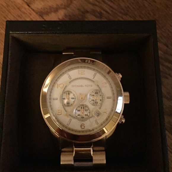 Micheal Kors gold watch
