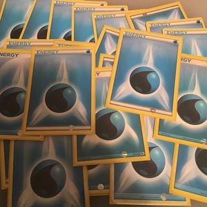 Water energy Pokemon cards