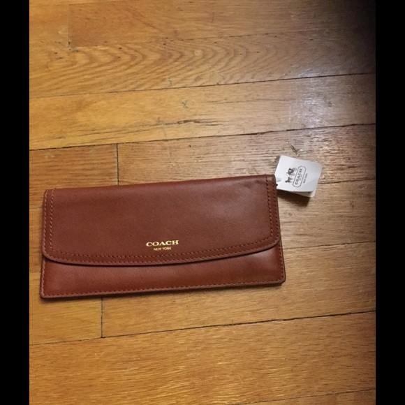 Authentic Leather Coach wallet