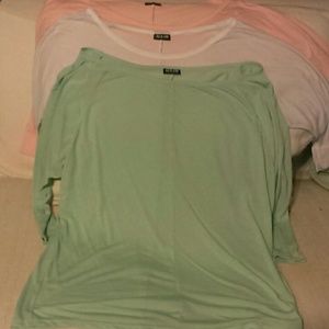 3 pack of mid sleeve Tshirts