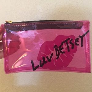 Betsey Johnson makeup bag
