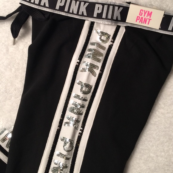 PINK Victoria's Secret Pants - Victoria's Secret PINK Bling Gym Pant😎