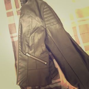 French Connection Leather Jacket