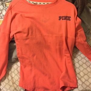 Vs pink crew neck