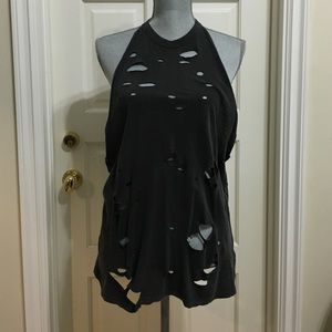 Destroyed urban outfitters tank