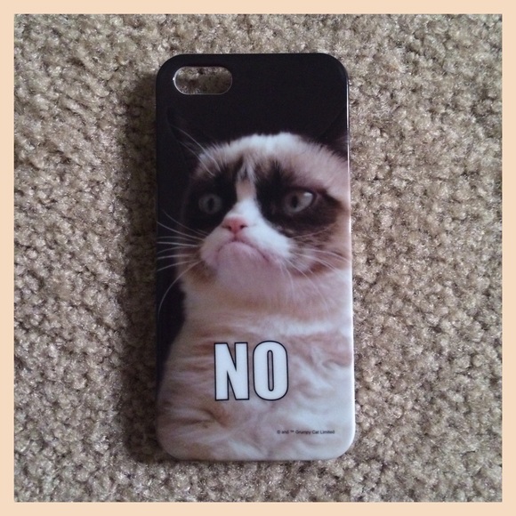 😾🐱 UO & F21 sold out GRUMPY CAT iPhone 5 case