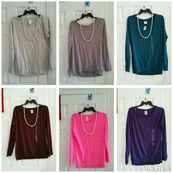 NWT VS  xs longsleeve camisoles!
