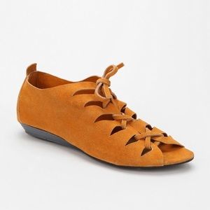Deena and Ozzy Suede Lace-up Sandal