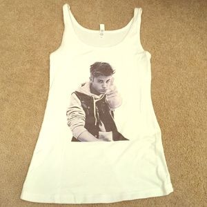 Customized Justin Bieber Tank Top