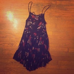 Floral Trapeze Dress