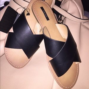 NWT! Slide on Sandals