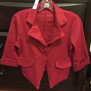 New west seal red blazer. need to be bundle