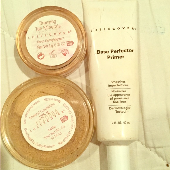 Sheer cover makeup bundle