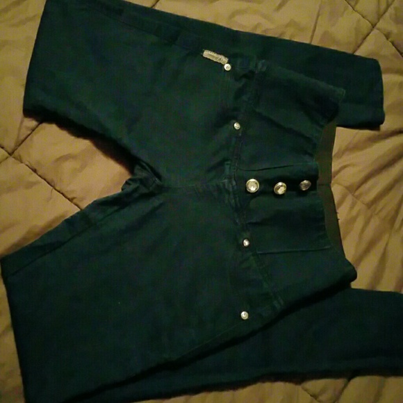 Deep Denim High Waist, Slim Fit/ skinny leg jean - Picture 1 of 3