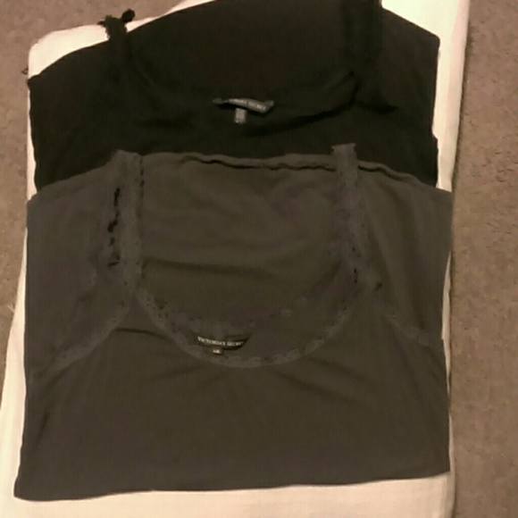 2 pack lace trim tank tops