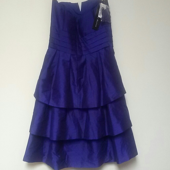ππ6/4 Host Pick ππAlfred Sung blue layere dres - Picture 2 of 4