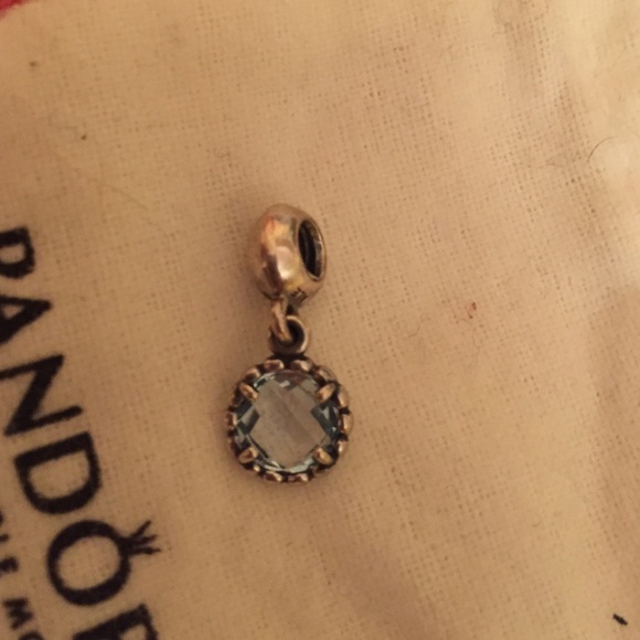 Pandora bead- light blue
