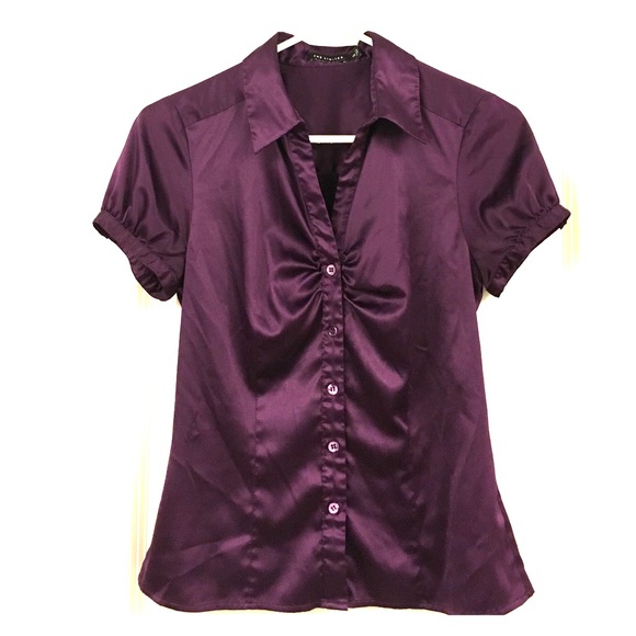 🚫SOLD🚫 Limited Purple short sleeve button down