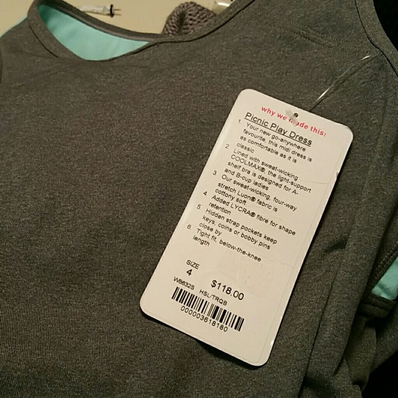 Lululemon. DRESS. NWT - Picture 3 of 4