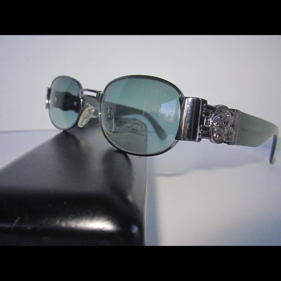 Auth. Versace Silver Medusa Sunglasses S70/ Col.89 - Picture 2 of 4