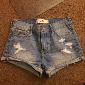 High Waisted Hollister Shorts