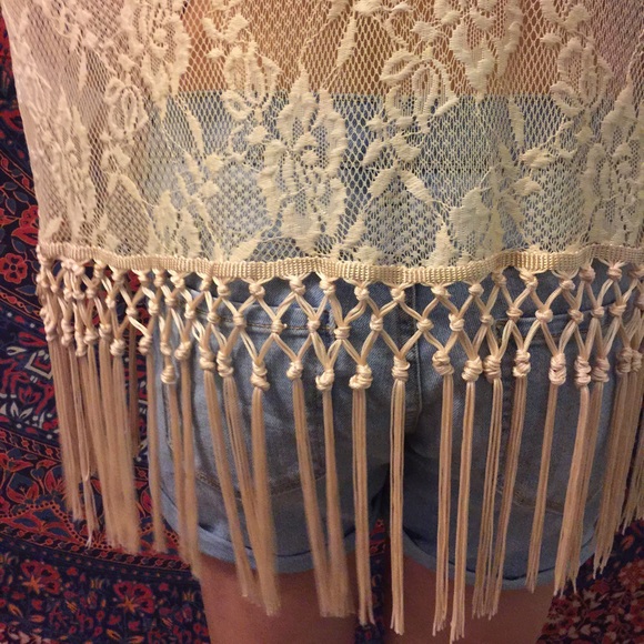 UO Lace Festival Top🐾 - Picture 3 of 3