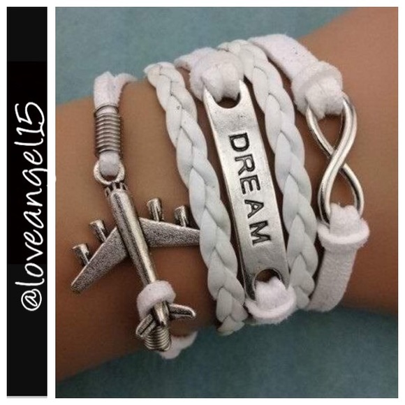 💕NOW HERE💕Dream Infinity Aircraft Bracelet