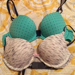 Everyday push up bras by Victoria Secret