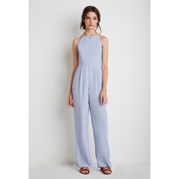 lavender jumpsuit dress