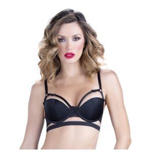 Women bandage bra, cut out bra.