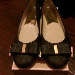 Michale Kors ballet bow flats.