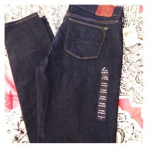 Lucky Brand "Charlie Skinny" Jeans - Dark Blue