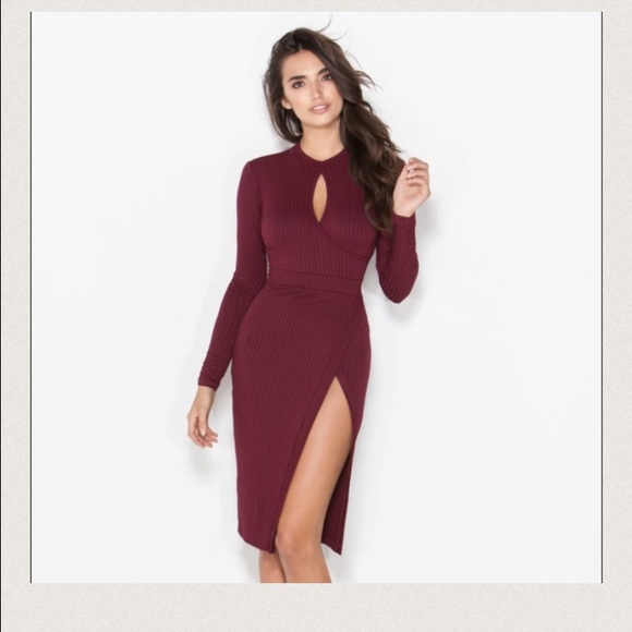 SOLD ❗️❗️❗️❗️Green sexy split dress