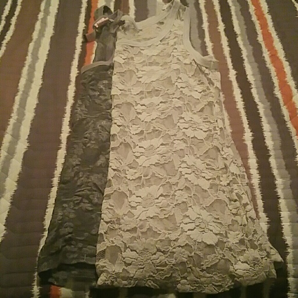 2 Lace Tanks