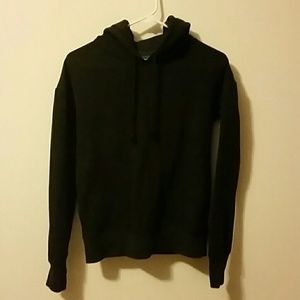 Heathered Black Organic Hoodie