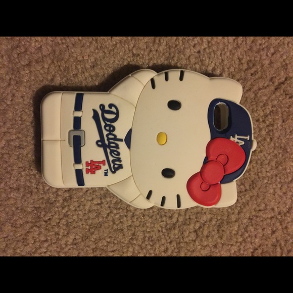 Hello Kitty Dodgers iPhone 5 case - Picture 3 of 4