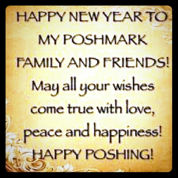 HAPPY NEW YEAR FELLOW POSHIES