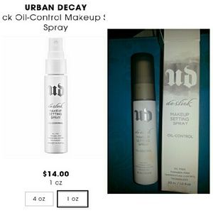 URBAN DECAY oil control setting spray