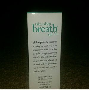 brand new philosophy take a deep breath moisturize