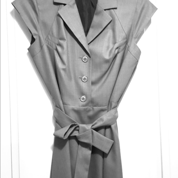 Calvin Klein cap-sleeve dress