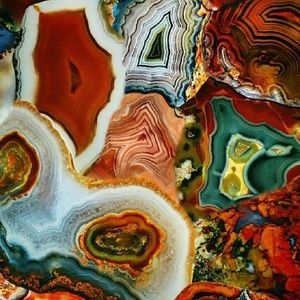 Genuine semi-precious stones