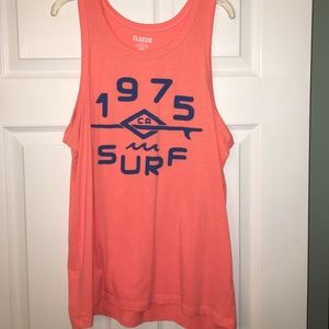 Orange tank top