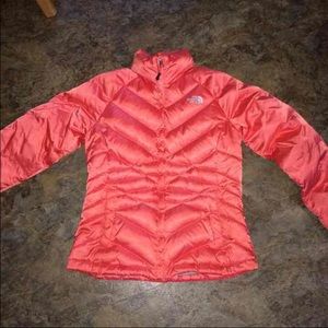 Coral Northface Coat
