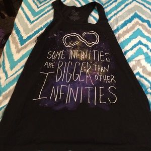 The fault in our stars tank top.