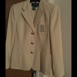 Ralph Lauren Cream Blazer