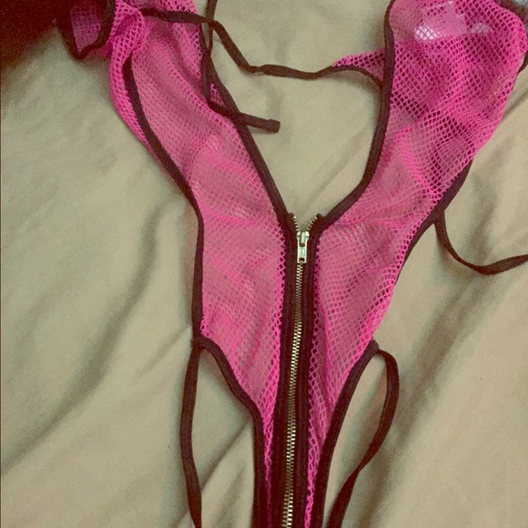 Pink dancer outfit