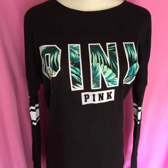 NWT VS PINK FERN OPEN BACK VARSITY